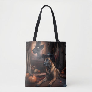 Belgischer Malinois Kürbisse Halloween Gruselig Tasche