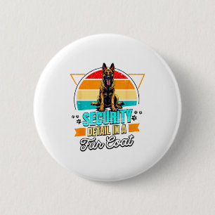 Belgischer Malinois Liebhaber Lustiger Belgischer  Button
