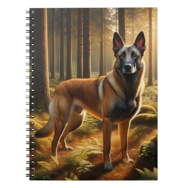 Belgischer Malinois Notizblock (Vorderseite)
