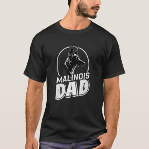 Belgischer Malinois-Vater Hundebesitzer gibt Hunde T-Shirt