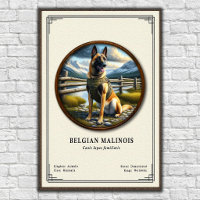 Belgischer Malinois Zoologie-Serie