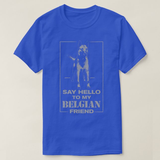Belgischer Schäfer Malinois (13) T-Shirt (Design vorne)