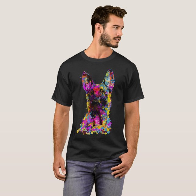 Belgischer Schäfer - Malinois T-Shirt (Vorne ganz)