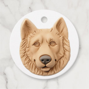 Belgischer Schäferhund 3D Inspiriert Geschenkanhänger