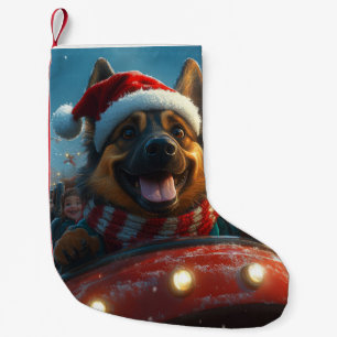 Belgischer Schäferhund Achterbahn Weihnachten Kleiner Weihnachtsstrumpf