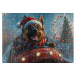 Belgischer Schäferhund Dog Roller Untersetzer Weih Schneidebrett