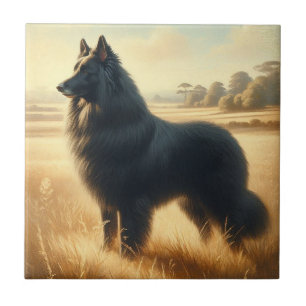 Belgischer Schäferhund Fliese