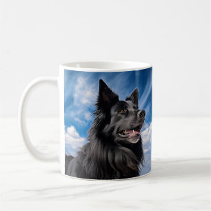 Belgischer Schäferhund Groenendael Kaffeetasse