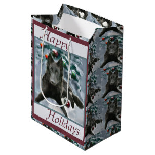 Belgischer Schäferhund Weihnachten Mittlere Geschenktüte