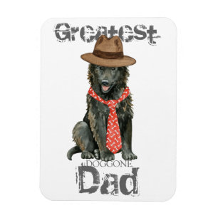Belgischer Sheepdog-Vater Magnet