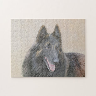Belgischer Tervuren-Malerei - Süße originelle Hund