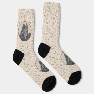 Belgischer Tervuren-Malerei - Süße originelle Hund Socken