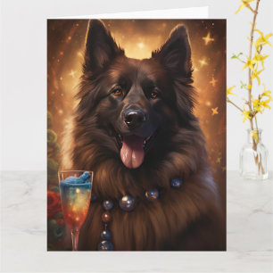 Belgischer Tervuren Neujahr Karte
