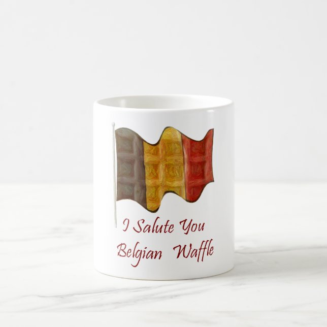 belgischer Waffel Verwandlungstasse (Mittel)