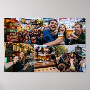 Belgisches Craft Beer Festival Spirit Poster