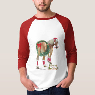 Belgisches Entwurfs-PferdeweihnachtsShirt T-Shirt