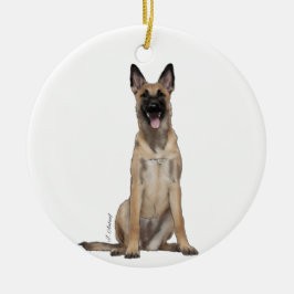 Belgisches Malinois Ornament