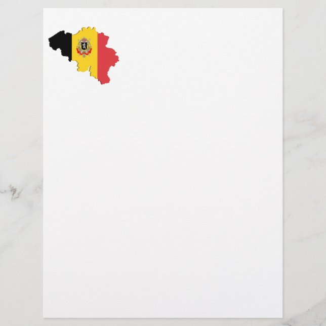 Belgium map (Vorderseite)