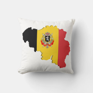 Belgium map kissen