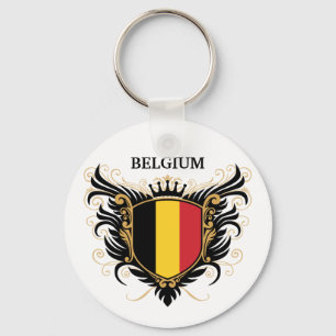 Belgium [personalize] schlüsselanhänger