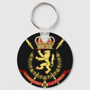 Belgiumemblem Schlüsselanhänger