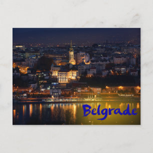 Belgrad Postkarte