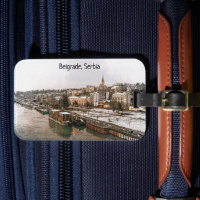Belgrad Serbien Balkan Panoramasicht