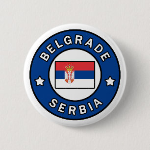 Belgrad Serbien Button