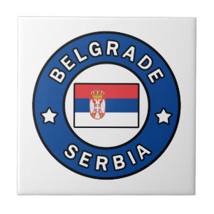 Belgrad Serbien Fliese