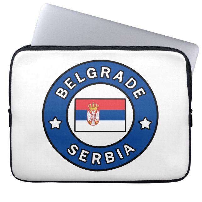 Belgrad Serbien Laptopschutzhülle (Vorderseite)