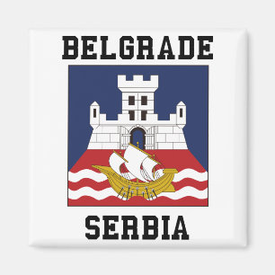 Belgrad, Serbien Magnet