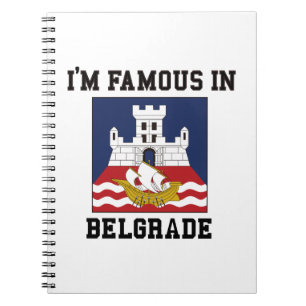 Belgrad, Serbien Notizblock