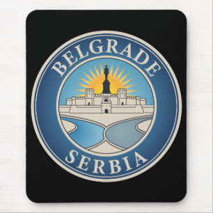 Belgrad Serbien Osteuropa Mousepad