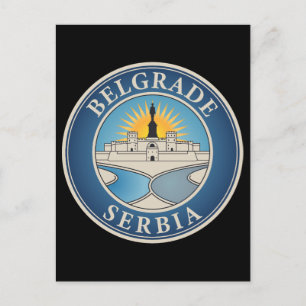 Belgrad Serbien Osteuropa Postkarte