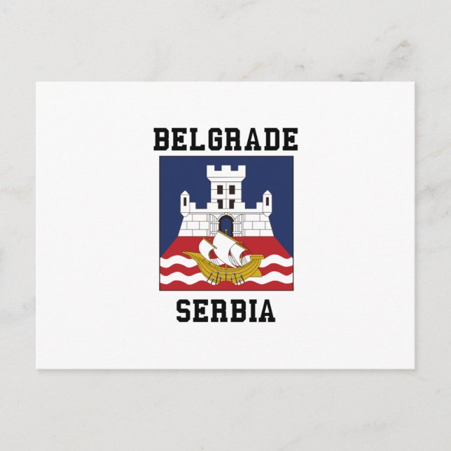 Belgrad Serbien Postkarte (Vorderseite)