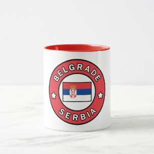 Belgrad Serbien Tasse