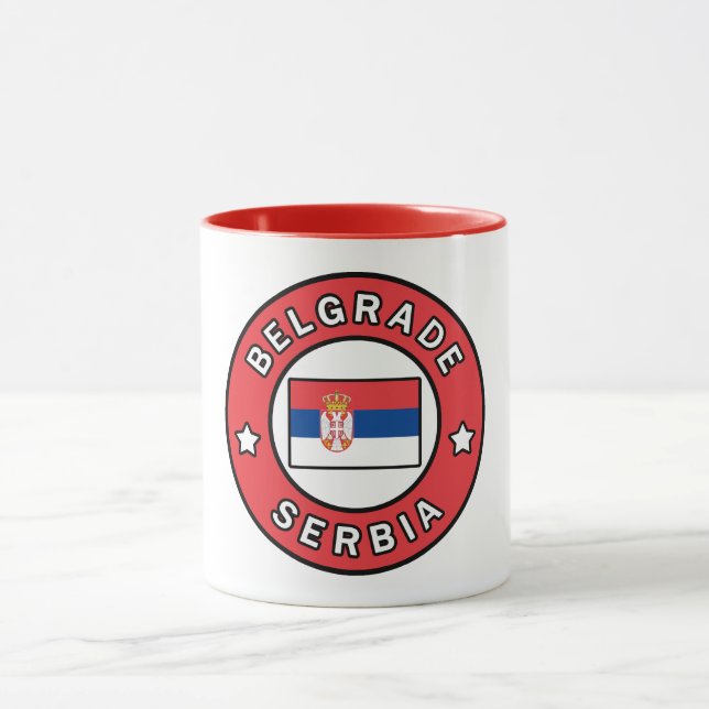 Belgrad Serbien Tasse (Zentrum)