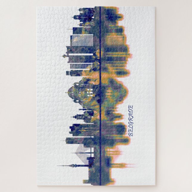 Belgrad Skyline (Vertikal)