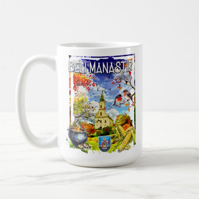 Beli Manastir Kaffeetasse (Links)