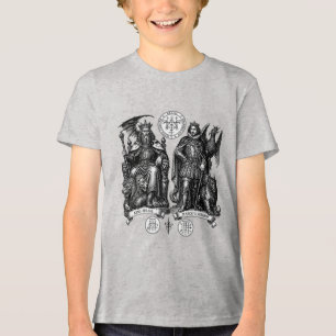 Belial und Nebiros Infernalische Doppelsouveräne Tri-Blend Shirt