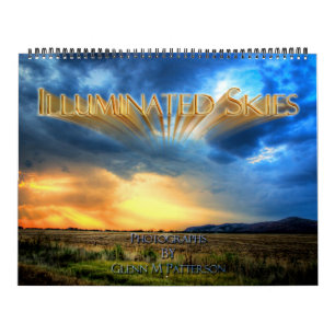 Belichtete Himmel Kalender