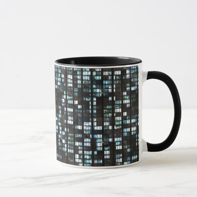 Belichtetes Fenstermuster Tasse (Rechts)