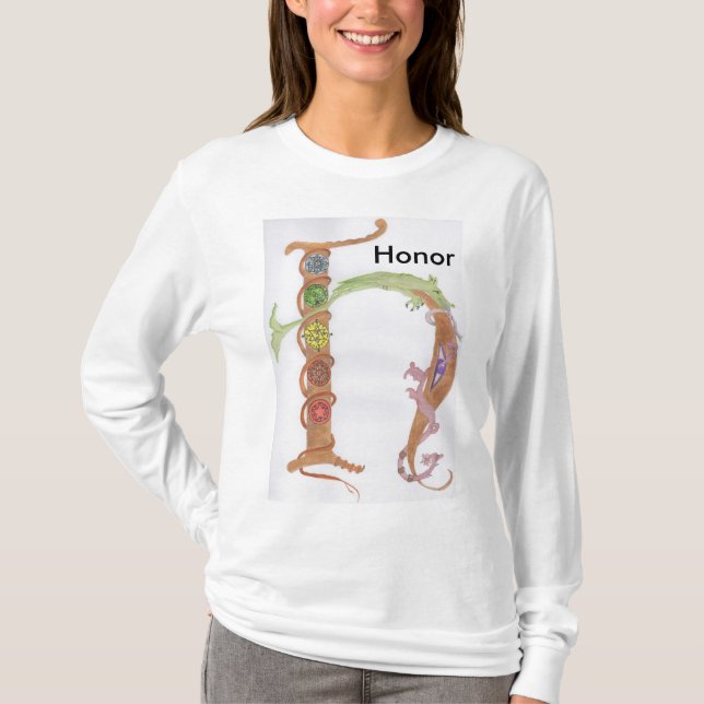 Belichtetes h-Shirt T-Shirt (Vorderseite)
