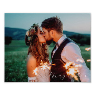 Beliebiges 8x10 personalisiertes datiertes Fotodru Fotodruck