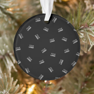 Beliebiges Logo oder hochgeladenes Bild Streumus Ornament