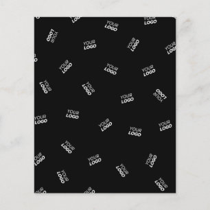 Beliebiges Logo oder hochgeladenes Bild Verstreu Flyer