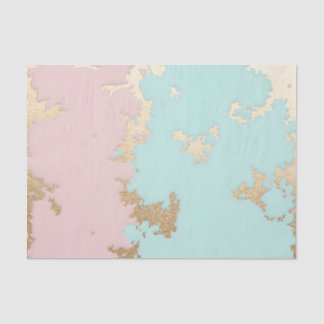 Beliebte Blush Pink Mint Gold Luxus-Kollektion Seidenpapier