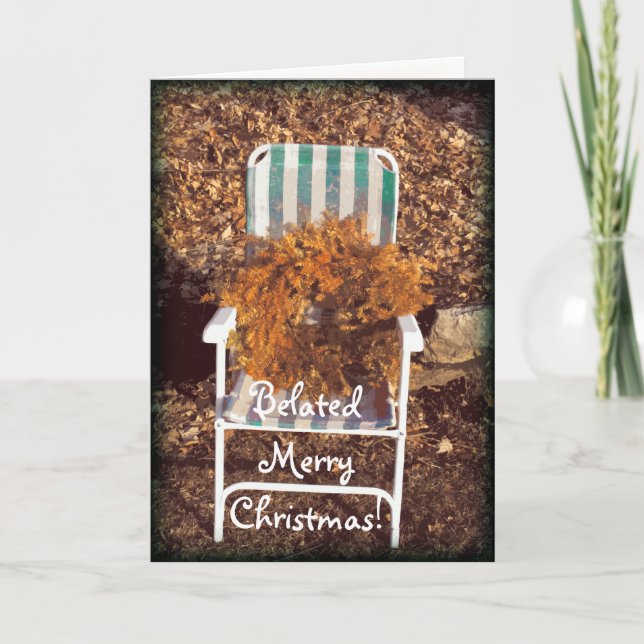 Beliebte frohe Weihnachten! Feiertagskarte (Vorderseite)