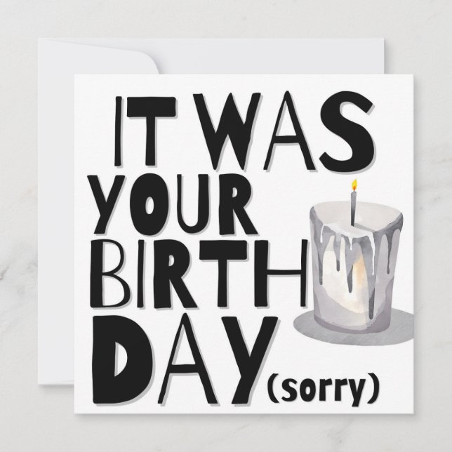 Beliebte Geburtskarte Feiertagskarte (Vorderseite)