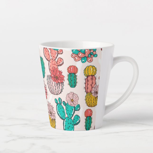 Beliebte kleine Latte-Tasse Milchtasse (Rechts)